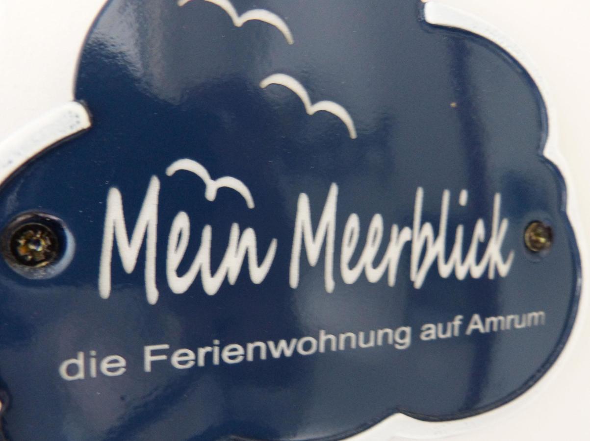 Ferienwohnung *Mein Meerblick* Wittdün エクステリア 写真